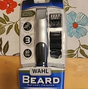 Wahl Silver and Black Beard Trimmer